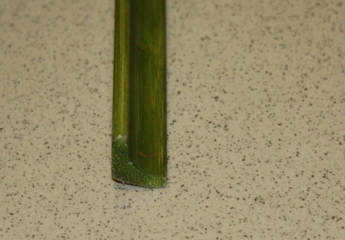 Планка плинтус D 05-04, цвет зеленый